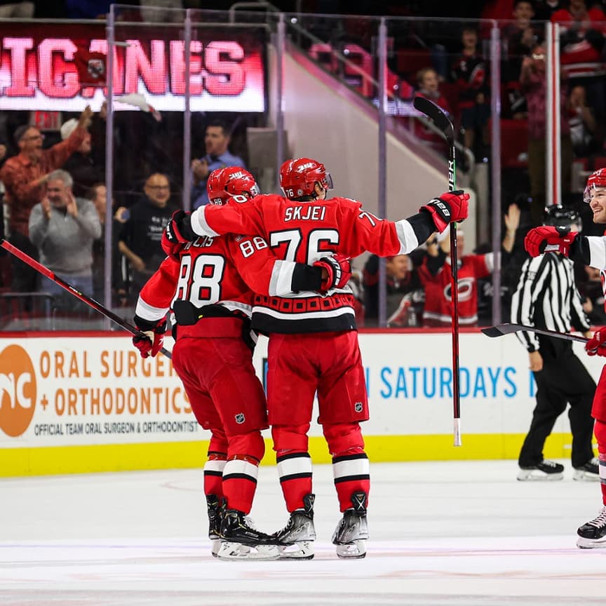 Carolina Hurricanes in Action