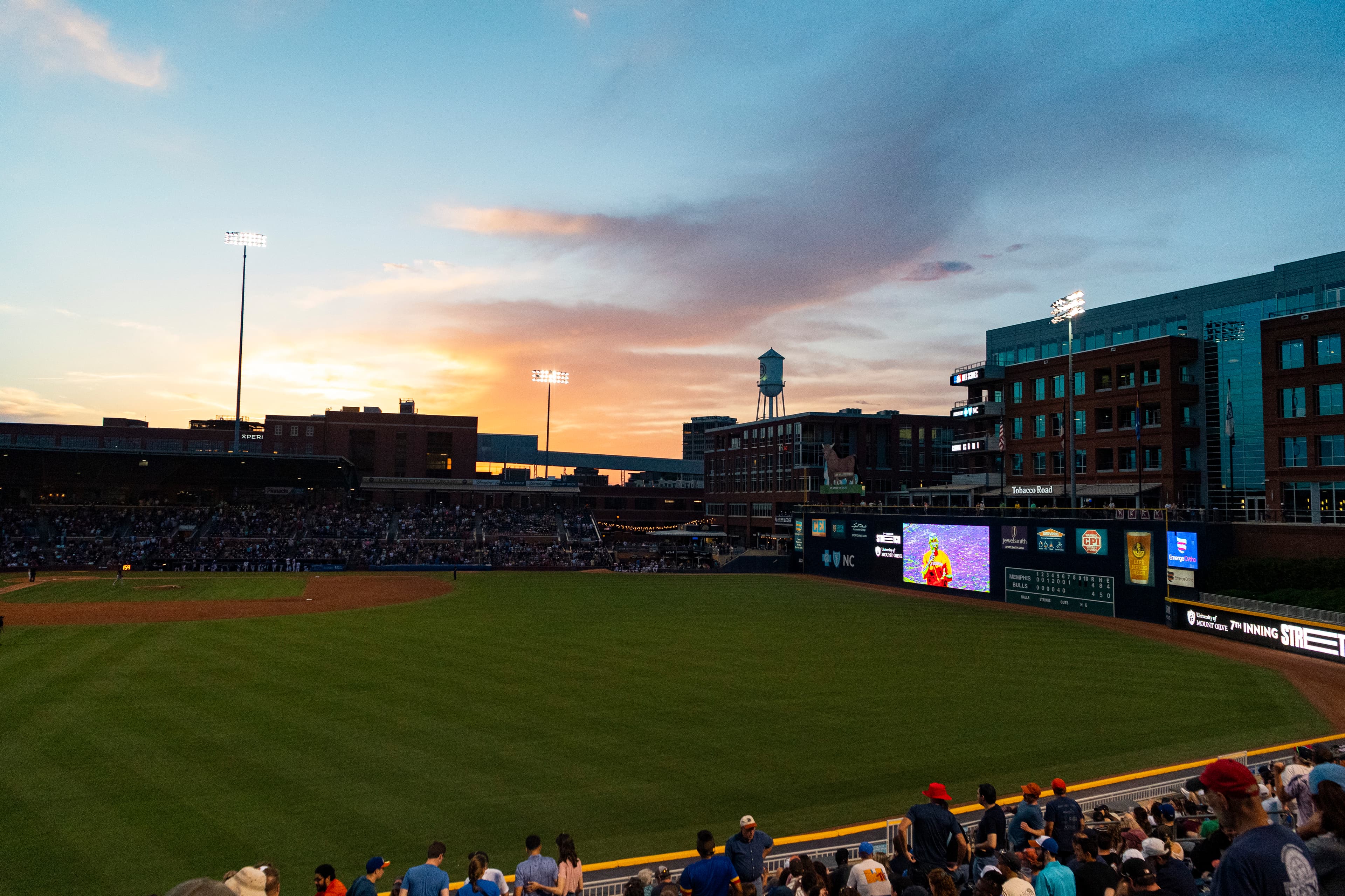 Durham Bulls in Action